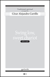 Swing Low, Sweet Chariot SATB choral sheet music cover
